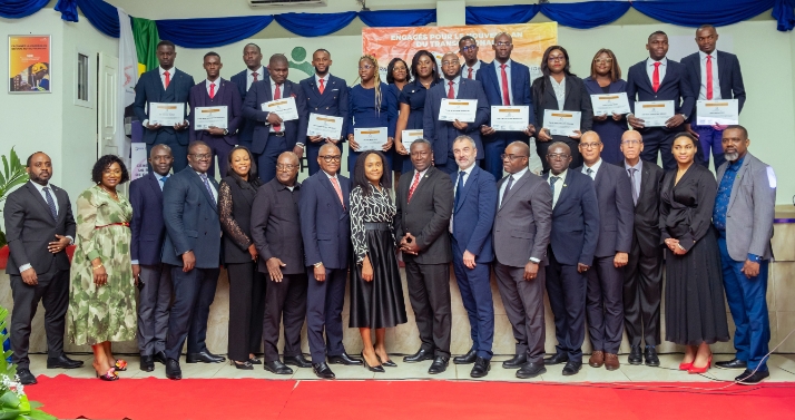 Programme Tremplin: Setrag célèbre la 1ere cuvée de diplômés gabonais